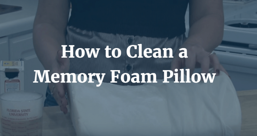 How to Clean a Memory Foam Pillow? Comprehensive Guide