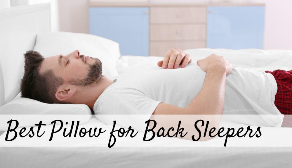 best down pillow for back sleepers