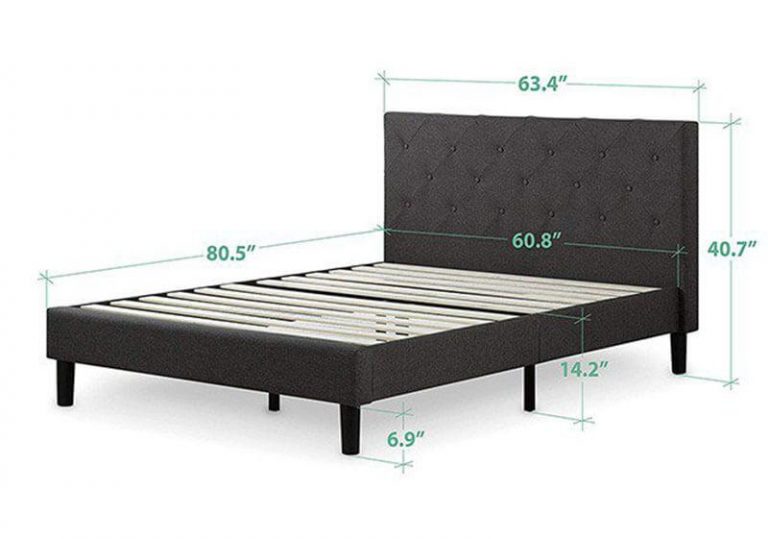 Standard Bed Frame Sizes And Dimensions Guide Update 2024   Bed Frame Sizes 1 768x539 