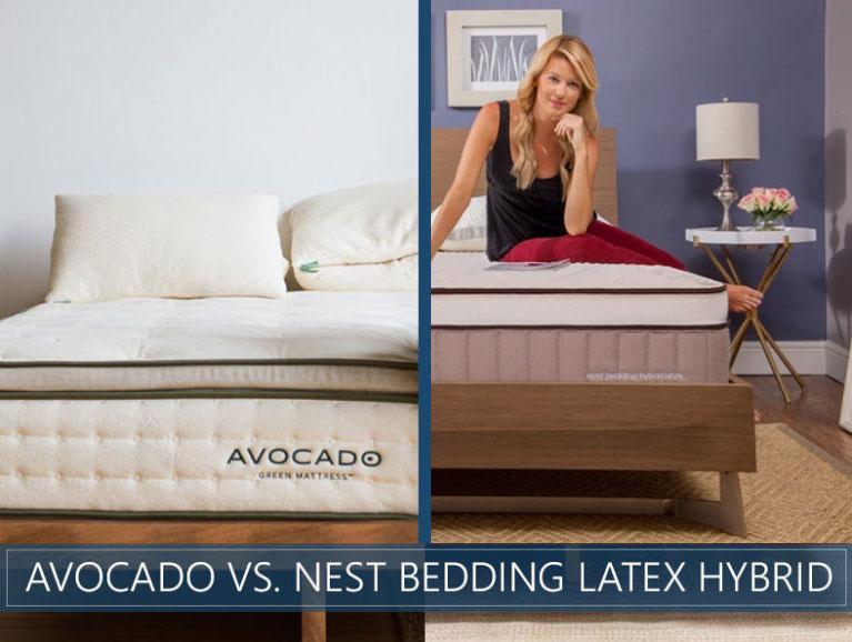 avocado mattress vs nest bedding