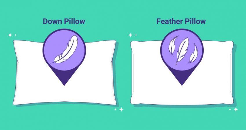 Down vs. Feather Pillow Mattress Comparison