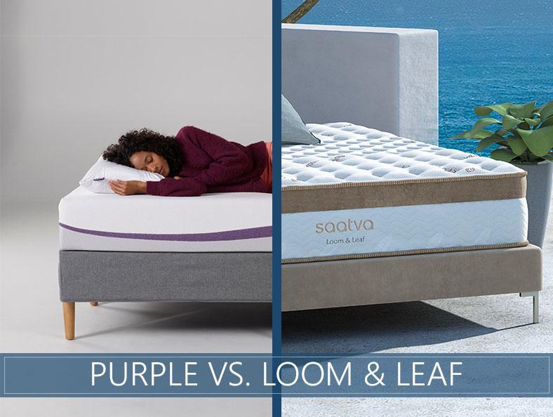 purple vs loom and leaf