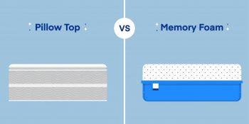 Memory Foam vs. Pillow Top Mattress Comparison