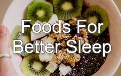 Food And Drink Promote Good Nights Sleep