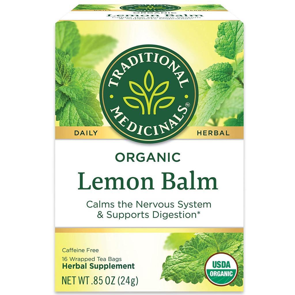 Buy Traditional Medicinals Organic Lemon Balm Herbal Tea, Calming and Supports Digestion, (Pack of 3) - 48 Tea Bags Total Online in Vietnam. B07D84SNDJ