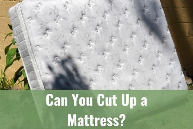 Can You Cut Up a Mattress? - Ready To DIY