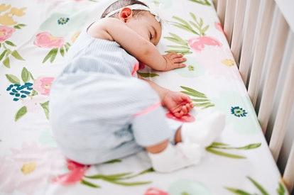 Experts say you should still place your baby on their back to sleep, even if they can roll over.