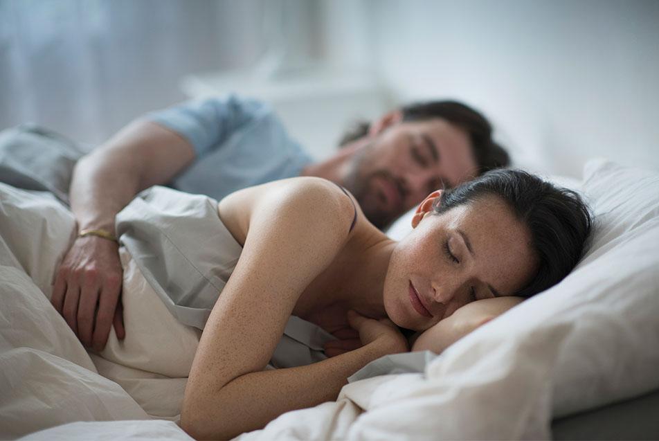The secret to sleeping soundly with your sweetie