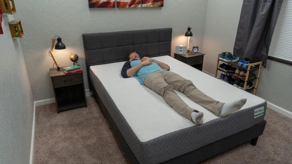 ghostbed mattress review back sleeper