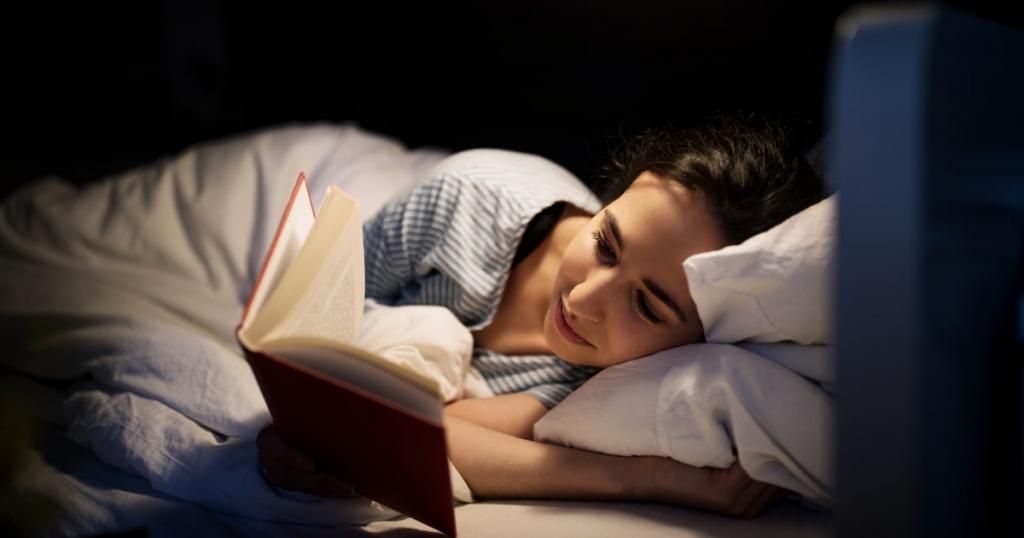 How Reading Before Bed Helps Me Sleep | POPSUGAR Fitness