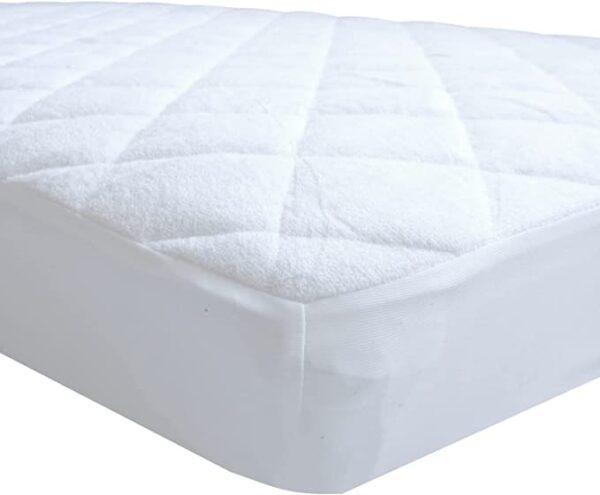 Baby Products Online - Pack n Play mattress protector - waterproof mini mattress protector - suitable for 38-inch x 24-inch cribs including, Graco, Dream On Me, Baby Trend, Cosco - mattress surface - Kideno